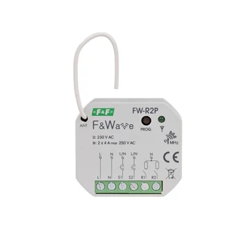 FF FILIPOWSKI FW-R2P Kétcsatornás bistabil relé 4A/250V (FW-R2P)