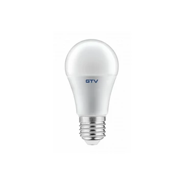 GTV LED fényforrás, E27, normál forma, 12W, 3000K, 1055lm, 200°, AC/DC24V (GTV-LD-DC24A60-12)