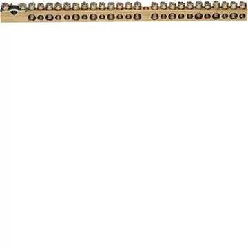 HAGER Golf N/PE sín 1x25mm2 + 11x16mm2 + 13x10mm2, 169mm (K158)