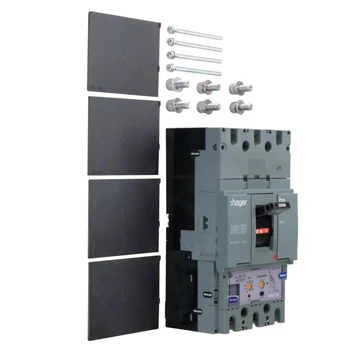 HAGER Kompakt megszakító h630, 3P, 400A, 50kA, áll. LSI elektr. kioldóval (HND400H)