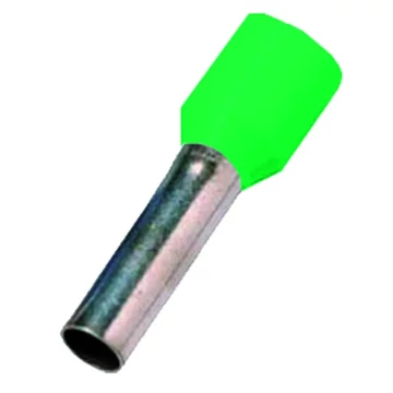 INTERCABLE Érvéghüvely DIN46228 T4, 16mm2 l=18mm zöld (ICIAE1618GRÜ)