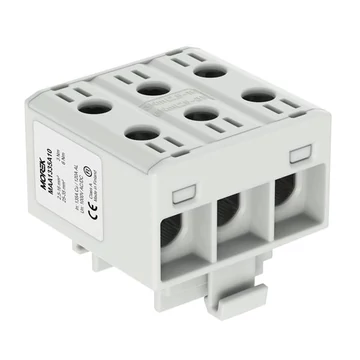 MOREK OTL35-3x (3xAl/Cu) Fővezetéki sorkapocs, 3P, 3xAl/Cu 2,5-35, 1500V, szürke (MAA1335A10)