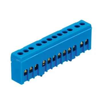 MOREK PEN N12H Nullvezető csatlakozó, kék, IP20, 12x16mm2 (MAD1012N15)