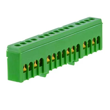MOREK PEN PE15H Védővezető csatlakozó, zöld, 15x16mm2, IP20 (MAD1015G15)