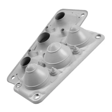 MOREK Kábelbevezető, MC3/7, IP67, RAL7035 szürke (103577C) (MBA1C07G11)