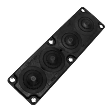 MOREK Kábelbevezető, MC4, IP65, RAL 9005 fekete (MBA1F04B11)