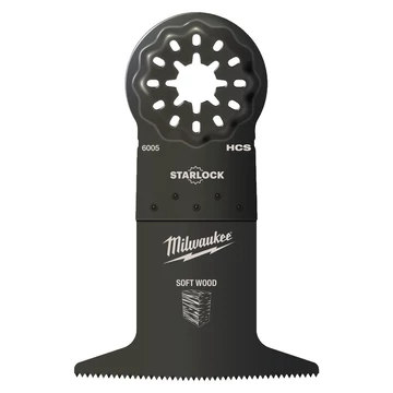 Milwaukee Multitool Starlock Merülő fűrészlap (Puhafához) 65x42 mm (48906005)