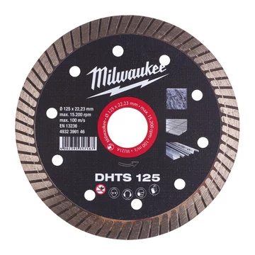 Milwaukee Gyémánt vágótárcsa DHTS 125 x 22,2 mm (4932399146)