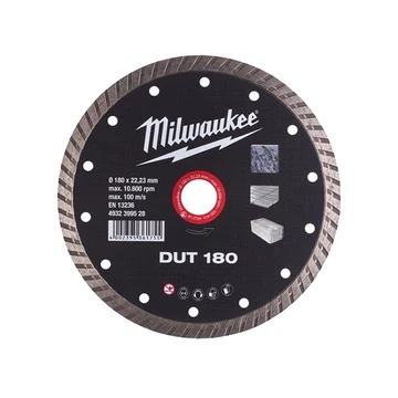 Milwaukee Gyémánt vágótárcsa DUT 180 x 22,2 mm (4932399528)