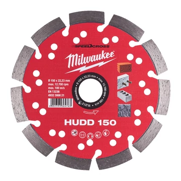 Milwaukee Gyémánt vágótárcsa HUDD 150 mm (4932399821)