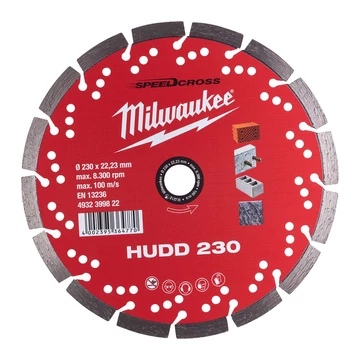 Milwaukee Gyémánt vágótárcsa HUDD 230 mm (4932399822)