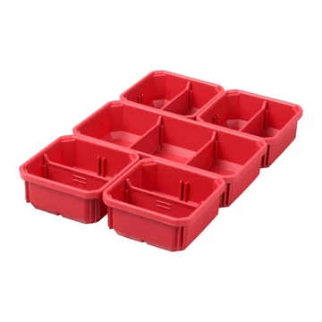 Milwaukee Kivehető tároló dobozok (5 részes) PACKOUT™ keskeny Rendszerezőhöz (4932478301)