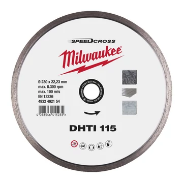 Milwaukee Gyémánt vágótárcsa DHTi 115 mm (4932492154)