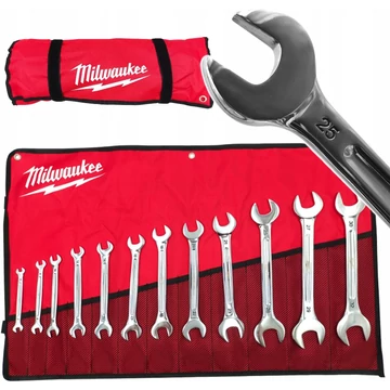Milwaukee Kettős Villáskulcs készlet 12 részes (4932492714)