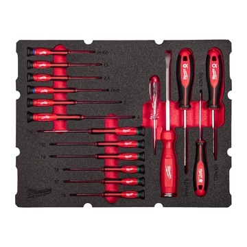 Milwaukee PACKOUT™ Precíziós Csavarhúzó Készlet 13 rsz (4932493644)