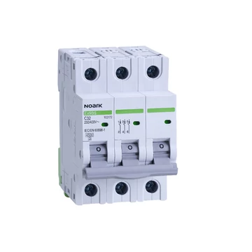 NOARK Ex9BS 3P C6 Kismegszakító 6A 3pol C karakt 4,5kA (102165)