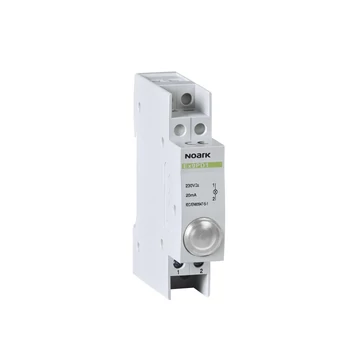 NOARK Ex9PD1w 230V AC/DC Jelzőlámpa mod 230V AC/DC 1 fehér LED (102453)