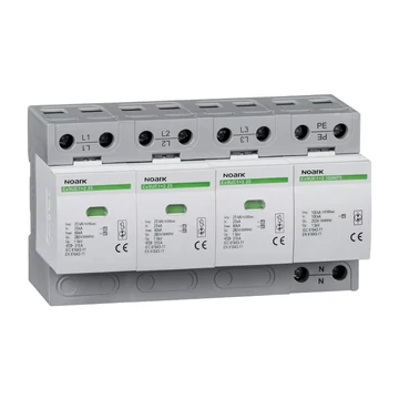 NOARK Ex9UE1+2 25R 3PN 280 Túlfeszültség levezető 1+2 (B+C) Iimp=25 kA Uc=280 VAC 3+Npólus t (105506)