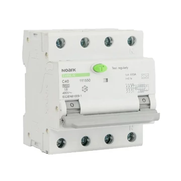 NOARK Ex9NL-N 3P+N C16 A 30mA EU Fi-relé kismegszakítóval 6kA 3+N C 16A 30mA A (111546)
