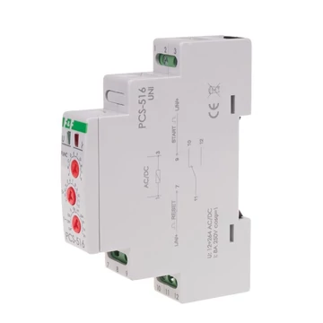 FF FILIPOWSKI PCS-516 UNI Időrelé multifunkciós, 10 funkció, DIN sínre, 230VAC/24V AC/DC 8A (PCS-516UNI)