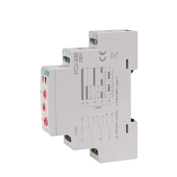 FF FILIPOWSKI PCU-530 Időrelé, multifunkciós, 100-265VAC/DC, 3x8A C/O (PCU-530)