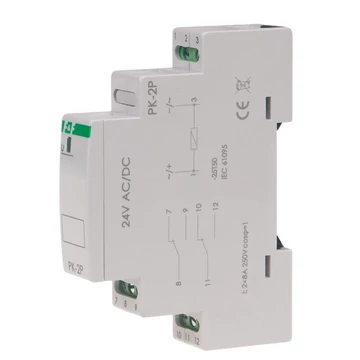 FF FILIPOWSKI PK-2P/24 Moduláris relé, 8A, 24VAC, 2C/O (PK-2P-24V)