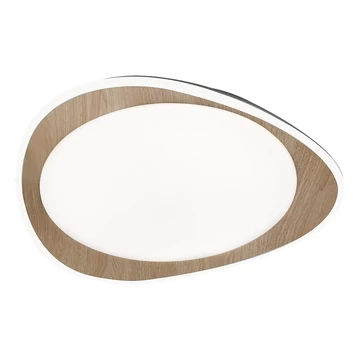 RÁBALUX Tamino, beltéri mennyezeti lámpa, LED 24W, bükk, 45cm (2427)