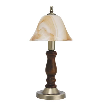 RÁBALUX Rustic3 asztali lámpa, E14 40W bronz-dió (7092)