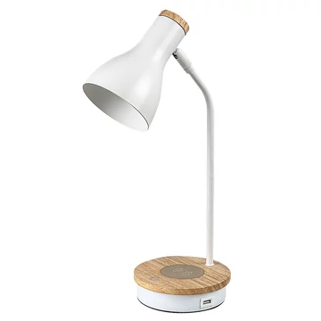 RÁBALUX Mosley beltéri asztali lámpa, E14 1xMAX25W, fehér (74001)