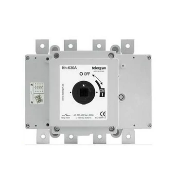 TELERGON Terheléskapcsoló S5000, S5, 630A, 3P, M csatl., 2 méret (S5-06303PR0)