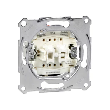 SCHNEIDER ELECTRIC MERTEN Csillárkapcsoló, rugós bekötés, 10AX (105) (MTN3115-0000)