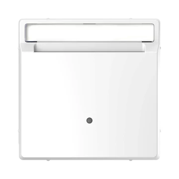 SCHNEIDER ELECTRIC MERTEN Hotelkártya kapcsoló fedlap, D-Life, lótuszfehér (MTN3854-6035)