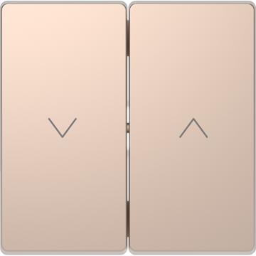 SCHNEIDER ELECTRIC MERTEN Dupla billentyű, redőnyvezérléshez, D-Life, pezsgő (MTN3855-6051)
