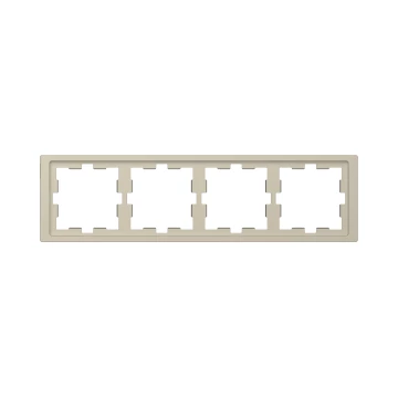 SCHNEIDER ELECTRIC MERTEN D-Life négyes keret, szahara (MTN4040-6533)