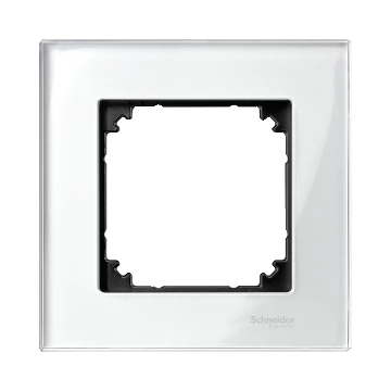 SCHNEIDER ELECTRIC MERTEN M-Elegance egyes keret, gyöngyfehér (üveg) (MTN404119)