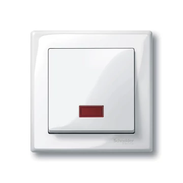 SCHNEIDER ELECTRIC MERTEN Billentyű, szimbólumokhoz, System-M, polárfehér (MTN432819)