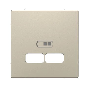 SCHNEIDER ELECTRIC MERTEN USB töltő burkolat, D-Life, szahara (MTN4367-6033)
