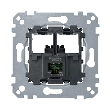 SCHNEIDER ELECTRIC MERTEN 1xRJ45 Cat5e UTP aljzat (MTN4575-0001)