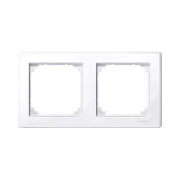 SCHNEIDER ELECTRIC MERTEN M-Smart kettes keret, aktív fehér (antibakteriális) (MTN478225)