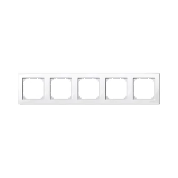 SCHNEIDER ELECTRIC MERTEN M-Smart ötös keret, polárfehér (MTN478519)