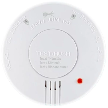 Somogyi Elektronic Füstérzékelő, elemes, 85 dB, LED, fehér (SMO 01)