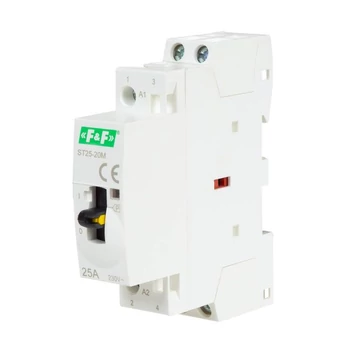 FF FILIPOWSKI ST25-20-M Moduláris kontaktor, 25A, 2NO, kapcsolható, 1 modul (ST25-20-M)