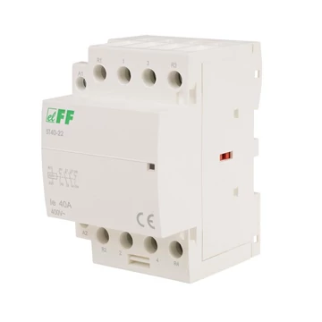 FF FILIPOWSKI ST40-22 Moduláris kontaktor, 40A, 2NC+2NO, 3 modul (ST40-22)