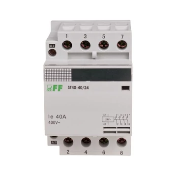 FF FILIPOWSKI ST40-40/24 Moduláris kontaktor, 40A, 24V 4NO (ST40-40/24) (ST40-40-24V)