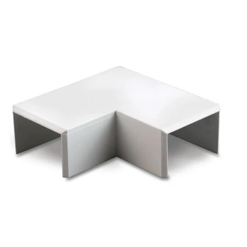 DIETZEL UNIVOLT SFW 25/40 fehér lapos sarokelem az MIK csatornákhoz, UV-álló, -25°C/+60°C (004959)
