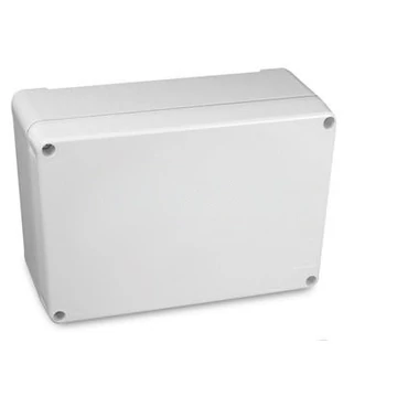 DIETZEL UNIVOLT PKGH 200 OP világosszürke halogénmentes páncéljellegü doboz, sima falú, vakolat fölé,-25°C/+105°C (023761)