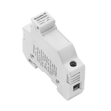 WEIDMÜLLER FUSEHOLDER WSFH 10X38 1KV Biztosítéktartó, 1000 V, 10x38, 1 sztring, LED nélkül (2827940000)
