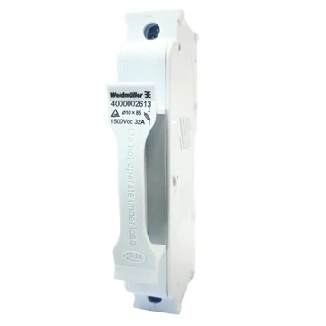 WEIDMÜLLER FUSEHOLDER WSFH 10X85 1K5V Biztosítéktartó, 1500 V, 10x85 (4000002613)