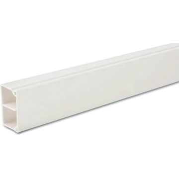 DIETZEL UNIVOLT MIK 16/40/2 FEH 2/30M kábelcsatorna, fedéllel, válaszfallal, fehér, IP40, >1250N, -5/+60°C (004866)