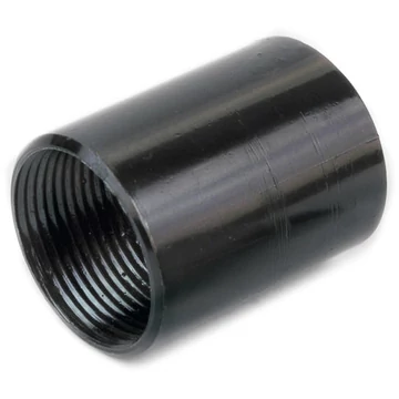 DIETZEL UNIVOLT GSM 20 FP menetes acél karmantyú, fekete porszórt, -45°C/+250°C (021033)
